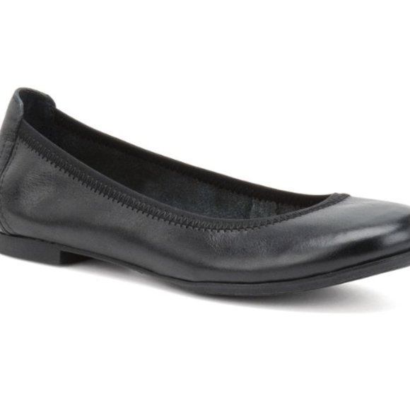 Born Julianne Black Leather Flat Size 6 - Picture 3 of 14